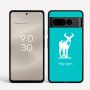 כיסוי בעיצוב אישי עם השם שלך לדגם - Google Pixel 8 Pro 5G בעיצוב צבי