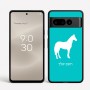 כיסוי בעיצוב אישי עם השם שלך לדגם - Google Pixel 8 Pro 5G בעיצוב סוס