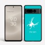 כיסוי בעיצוב אישי עם השם שלך לדגם - Google Pixel 8 Pro 5G בעיצוב עכביש