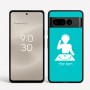 כיסוי בעיצוב אישי עם השם שלך לדגם - Google Pixel 8 Pro 5G בעיצוב אזור מוזיקה של די ג'יי