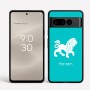 כיסוי בעיצוב אישי עם השם שלך לדגם - Google Pixel 8 Pro 5G בעיצוב מזלות - אריה