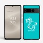 כיסוי בעיצוב אישי עם השם שלך לדגם - Google Pixel 8 Pro 5G בעיצוב רוכב סוסים 2