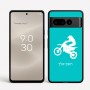 כיסוי בעיצוב אישי עם השם שלך לדגם - Google Pixel 8 Pro 5G בעיצוב מוטוקרוס