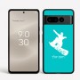 כיסוי בעיצוב אישי עם השם שלך לדגם - Google Pixel 8 Pro 5G בעיצוב סנובורדיסט