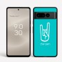 כיסוי בעיצוב אישי עם השם שלך לדגם - Google Pixel 8 Pro 5G בעיצוב יד סלע