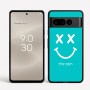 כיסוי בעיצוב אישי עם השם שלך לדגם - Google Pixel 8 Pro 5G בעיצוב סמיילי
