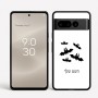 כיסוי בעיצוב אישי עם השם שלך לדגם - Google Pixel 8 Pro 5G בעיצוב עטלפים