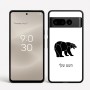 כיסוי בעיצוב אישי עם השם שלך לדגם - Google Pixel 8 Pro 5G בעיצוב דוב