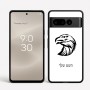 כיסוי בעיצוב אישי עם השם שלך לדגם - Google Pixel 8 Pro 5G בעיצוב ראש נשר