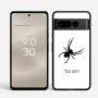 כיסוי בעיצוב אישי עם השם שלך לדגם - Google Pixel 8 Pro 5G בעיצוב עכביש