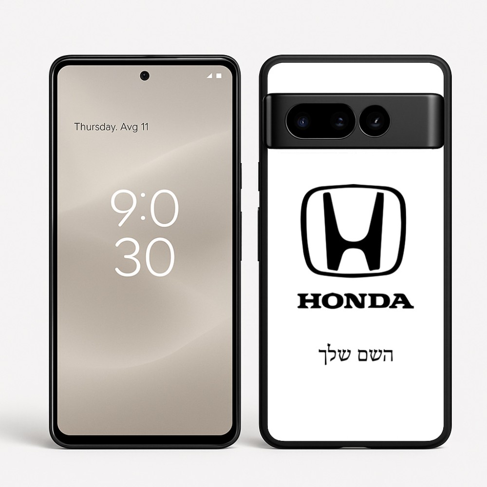 כיסוי בעיצוב אישי עם השם שלך לדגם - Google Pixel 8 Pro 5G בעיצוב הונדה 2