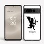 כיסוי בעיצוב אישי עם השם שלך לדגם - Google Pixel 8 Pro 5G בעיצוב קופידון