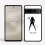 כיסוי בעיצוב אישי עם השם שלך לדגם - Google Pixel 8 Pro 5G בעיצוב אישה שטן