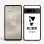 כיסוי בעיצוב אישי עם השם שלך לדגם - Google Pixel 8 Pro 5G בעיצוב אוהב את החברה שלי