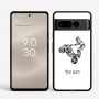 כיסוי בעיצוב אישי עם השם שלך לדגם - Google Pixel 8 Pro 5G בעיצוב רוכב טרקטורונים