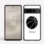כיסוי בעיצוב אישי עם השם שלך לדגם - Google Pixel 8 Pro 5G בעיצוב כדורסל