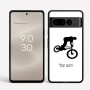 כיסוי בעיצוב אישי עם השם שלך לדגם - Google Pixel 8 Pro 5G בעיצוב רוכב אופניים