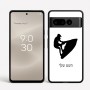 כיסוי בעיצוב אישי עם השם שלך לדגם - Google Pixel 8 Pro 5G בעיצוב אופנוע ים