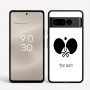 כיסוי בעיצוב אישי עם השם שלך לדגם - Google Pixel 8 Pro 5G בעיצוב פינג פונג