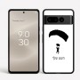 כיסוי בעיצוב אישי עם השם שלך לדגם - Google Pixel 8 Pro 5G בעיצוב צניחה חופשית