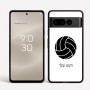 כיסוי בעיצוב אישי עם השם שלך לדגם - Google Pixel 8 Pro 5G בעיצוב כדור כדורעף