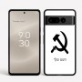 כיסוי בעיצוב אישי עם השם שלך לדגם - Google Pixel 8 Pro 5G בעיצוב פטיש ומגל