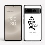 כיסוי בעיצוב אישי עם השם שלך לדגם - Google Pixel 8 Pro 5G בעיצוב אהבה באותיות יפניות