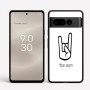 כיסוי בעיצוב אישי עם השם שלך לדגם - Google Pixel 8 Pro 5G בעיצוב יד סלע