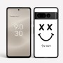 כיסוי בעיצוב אישי עם השם שלך לדגם - Google Pixel 8 Pro 5G בעיצוב סמיילי