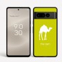 כיסוי בעיצוב אישי עם השם שלך לדגם - Google Pixel 8 Pro 5G בעיצוב גמל