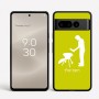 כיסוי בעיצוב אישי עם השם שלך לדגם - Google Pixel 8 Pro 5G בעיצוב גריל ברביקיו