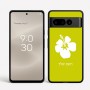 כיסוי בעיצוב אישי עם השם שלך לדגם - Google Pixel 8 Pro 5G בעיצוב פרח היביסקוס