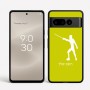 כיסוי בעיצוב אישי עם השם שלך לדגם - Google Pixel 8 Pro 5G בעיצוב לוחם סייף