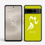 כיסוי בעיצוב אישי עם השם שלך לדגם - Google Pixel 8 Pro 5G בעיצוב רצים אולימפיים