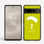 כיסוי בעיצוב אישי עם השם שלך לדגם - Google Pixel 8 Pro 5G בעיצוב צניחה חופשית