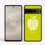 כיסוי בעיצוב אישי עם השם שלך לדגם - Google Pixel 8 Pro 5G בעיצוב הדפס תפוח