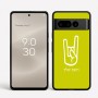 כיסוי בעיצוב אישי עם השם שלך לדגם - Google Pixel 8 Pro 5G בעיצוב יד סלע