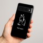 כיסוי בעיצוב אישי עם השם שלך לדגם - Google Pixel 8 Pro 5G בעיצוב חתול