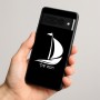 כיסוי בעיצוב אישי עם השם שלך לדגם - Google Pixel 8 Pro 5G בעיצוב סירה