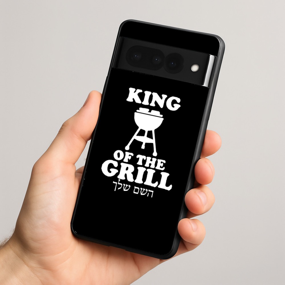 כיסוי בעיצוב אישי עם השם שלך לדגם - Google Pixel 8 Pro 5G בעיצוב מלך הגריל