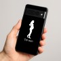 כיסוי בעיצוב אישי עם השם שלך לדגם - Google Pixel 8 Pro 5G בעיצוב אישה בהריון