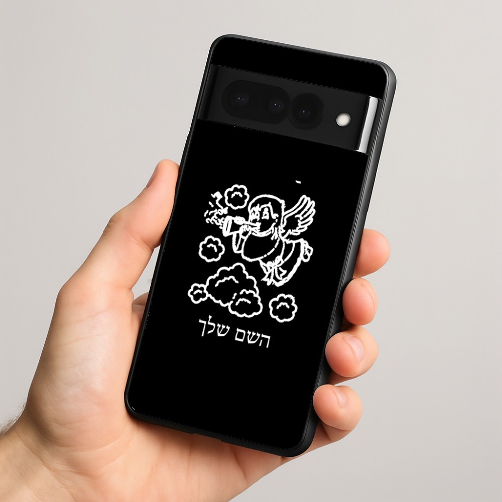כיסוי בעיצוב אישי עם השם שלך לדגם - Google Pixel 8 Pro 5G בעיצוב מחזמר אנג'ל 2
