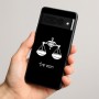 כיסוי בעיצוב אישי עם השם שלך לדגם - Google Pixel 8 Pro 5G בעיצוב מזלות - מאזניים