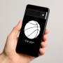 כיסוי בעיצוב אישי עם השם שלך לדגם - Google Pixel 8 Pro 5G בעיצוב כדורסל