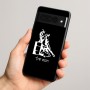 כיסוי בעיצוב אישי עם השם שלך לדגם - Google Pixel 8 Pro 5G בעיצוב קאוגירל