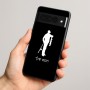 כיסוי בעיצוב אישי עם השם שלך לדגם - Google Pixel 8 Pro 5G בעיצוב פישמן
