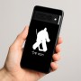 כיסוי בעיצוב אישי עם השם שלך לדגם - Google Pixel 8 Pro 5G בעיצוב הוקי שוערים