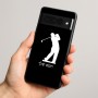 כיסוי בעיצוב אישי עם השם שלך לדגם - Google Pixel 8 Pro 5G בעיצוב שחקן גולף
