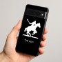 כיסוי בעיצוב אישי עם השם שלך לדגם - Google Pixel 8 Pro 5G בעיצוב שחקן פולו - סוס