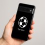 כיסוי בעיצוב אישי עם השם שלך לדגם - Google Pixel 8 Pro 5G בעיצוב כדורגל כדור כדורגל